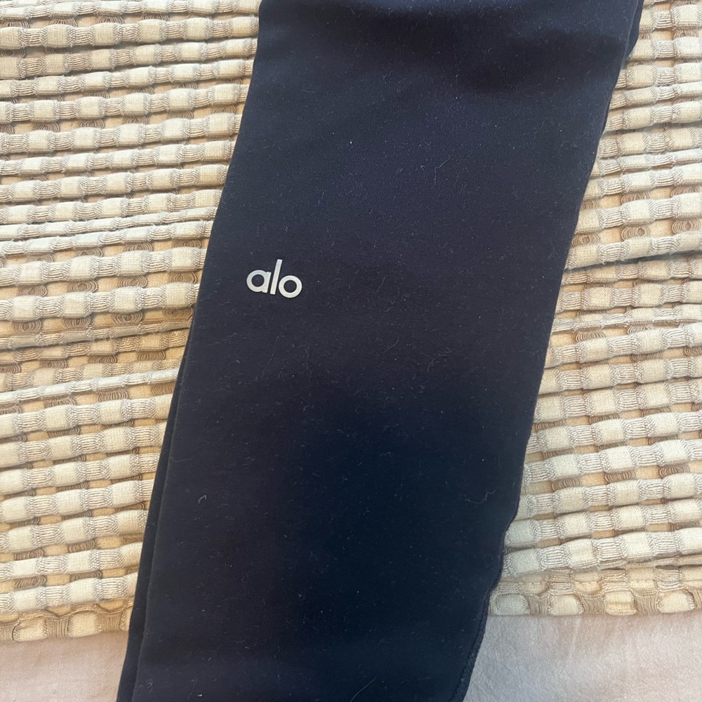 ALO Yoga Black Fleece Leggings